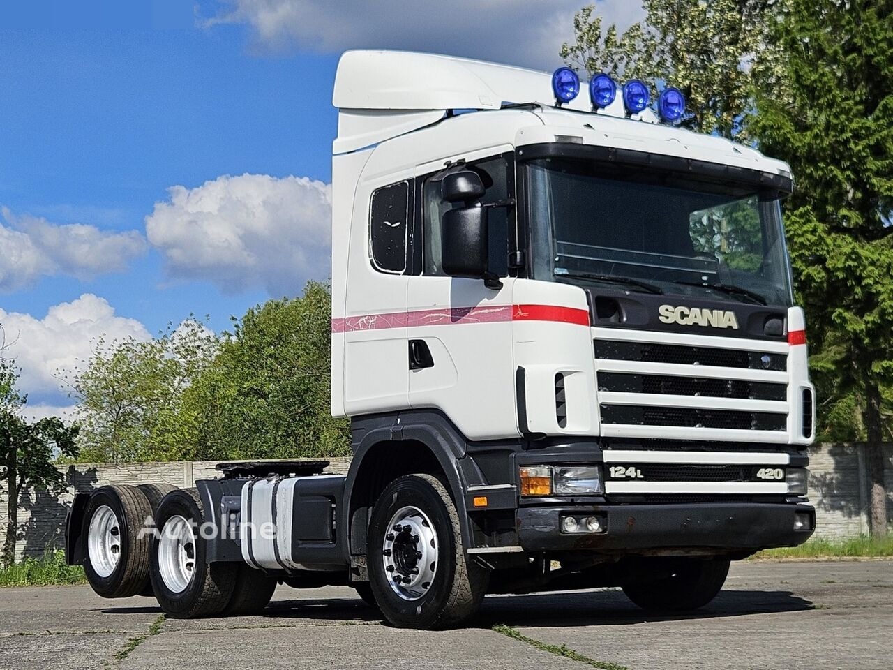 SCANIA R124  420 6X2